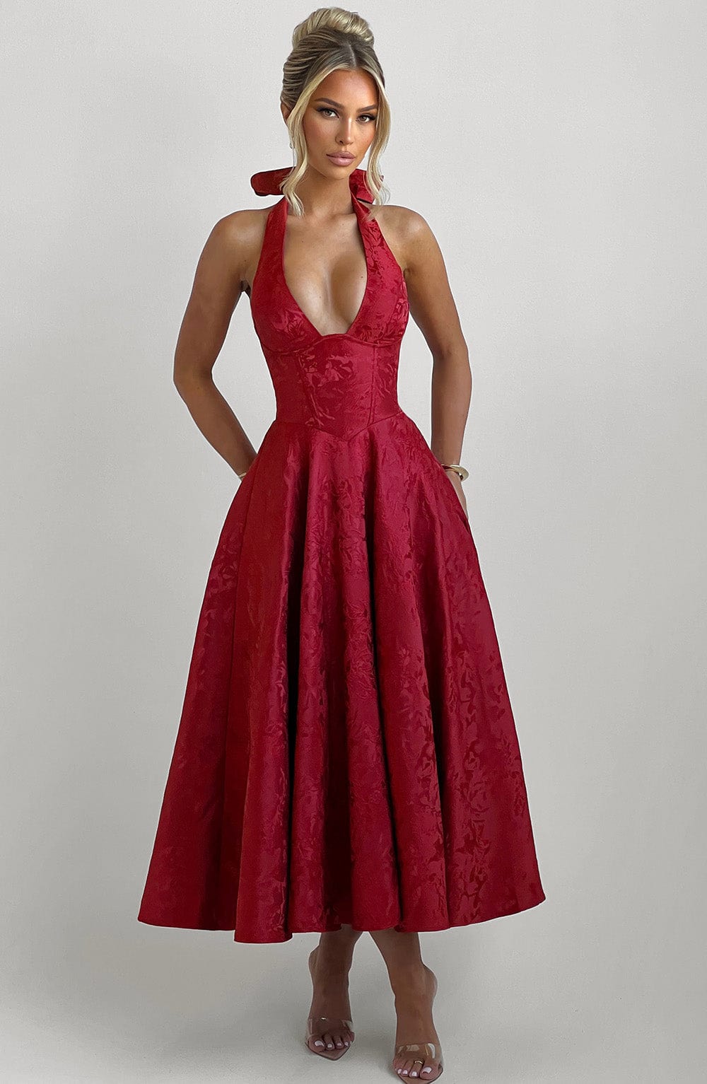 Dahlia | Romantisches Midikleid