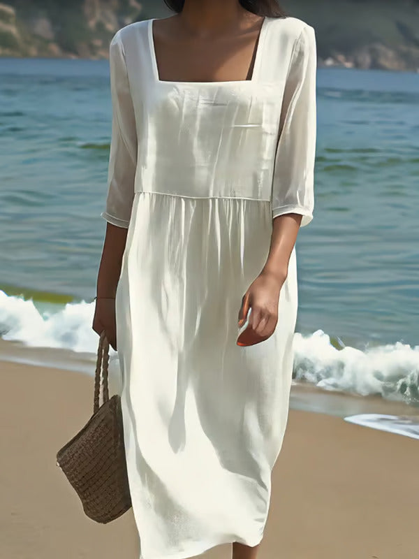 Sorelle | Lässiges Leinenkleid