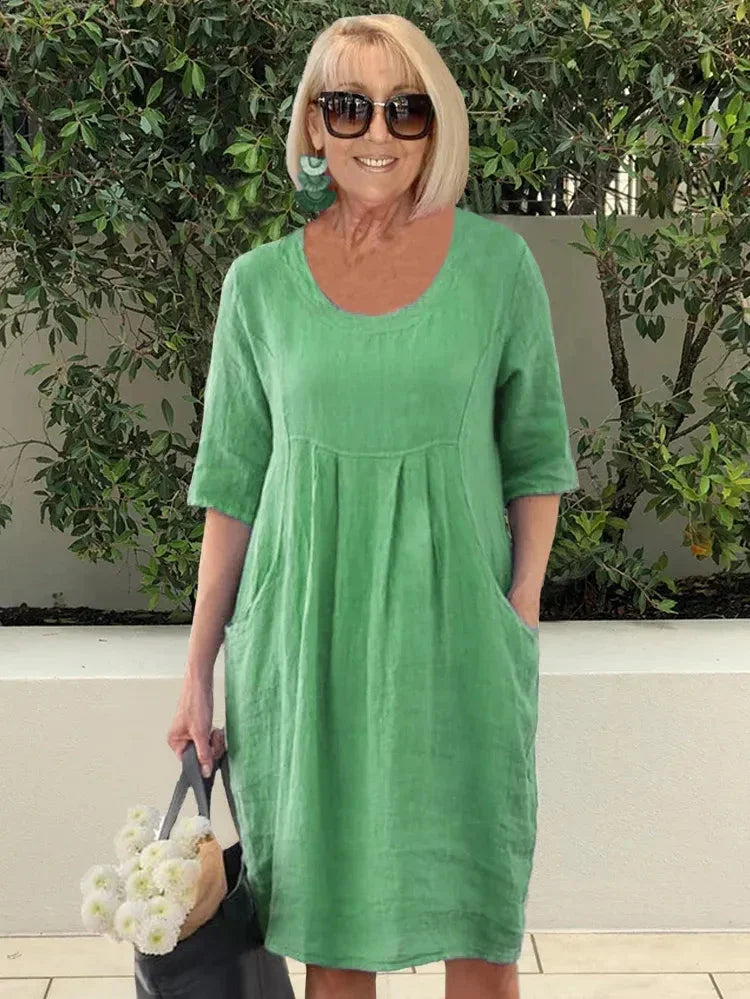 VanDeZaar | Lisa | Sommerkleid mit Taschen