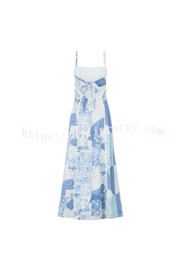 Abito | Sommer-Maxi mit mediterraner Kunst & Stickdetails