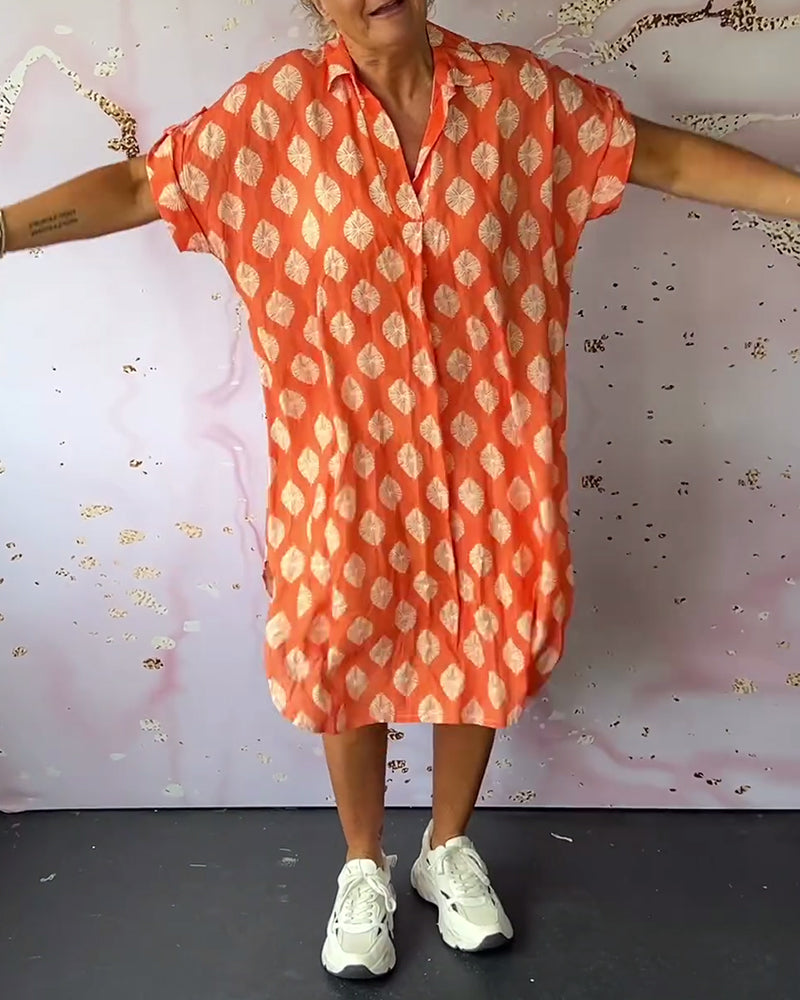VanDeZaar | Stilvolles Kleid mit V-Ausschnitt
