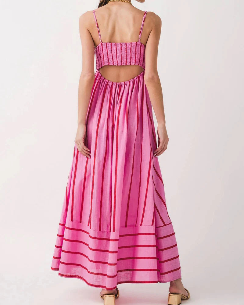 Lumi | Luftiges Blumen-Maxikleid