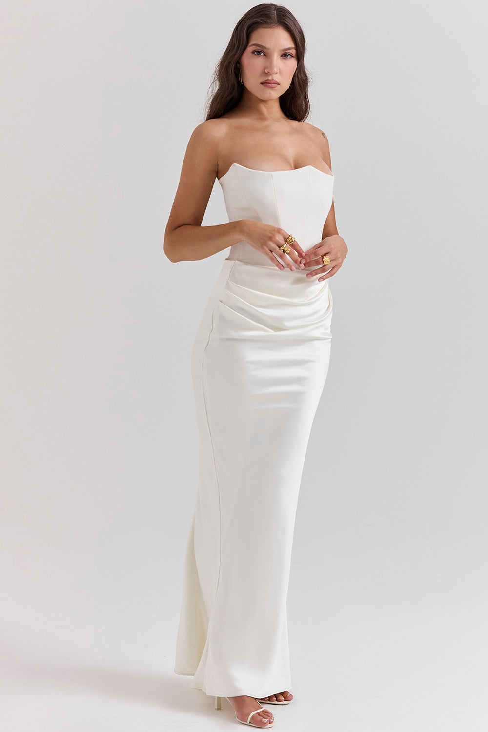 Elena | LUXURIÖSES MAXIKLEID