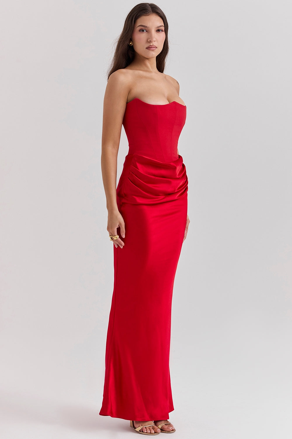 Elena | LUXURIÖSES MAXIKLEID