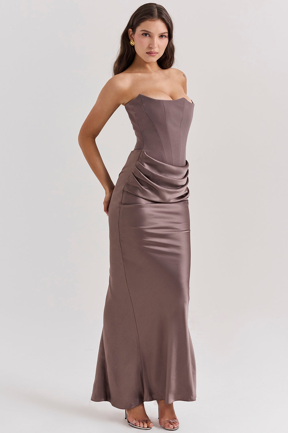 Elena | LUXURIÖSES MAXIKLEID