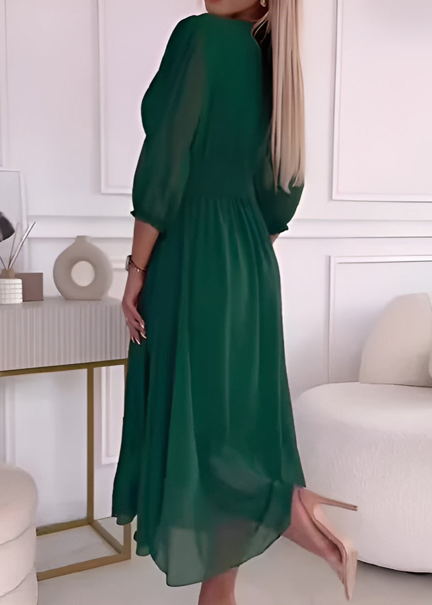 Gaby | Leichtes Seidenchiffonkleid