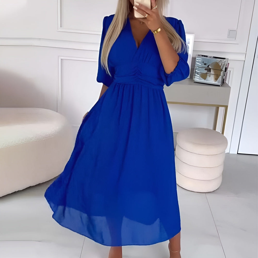 Vickie | Luftiges Seidenkleid