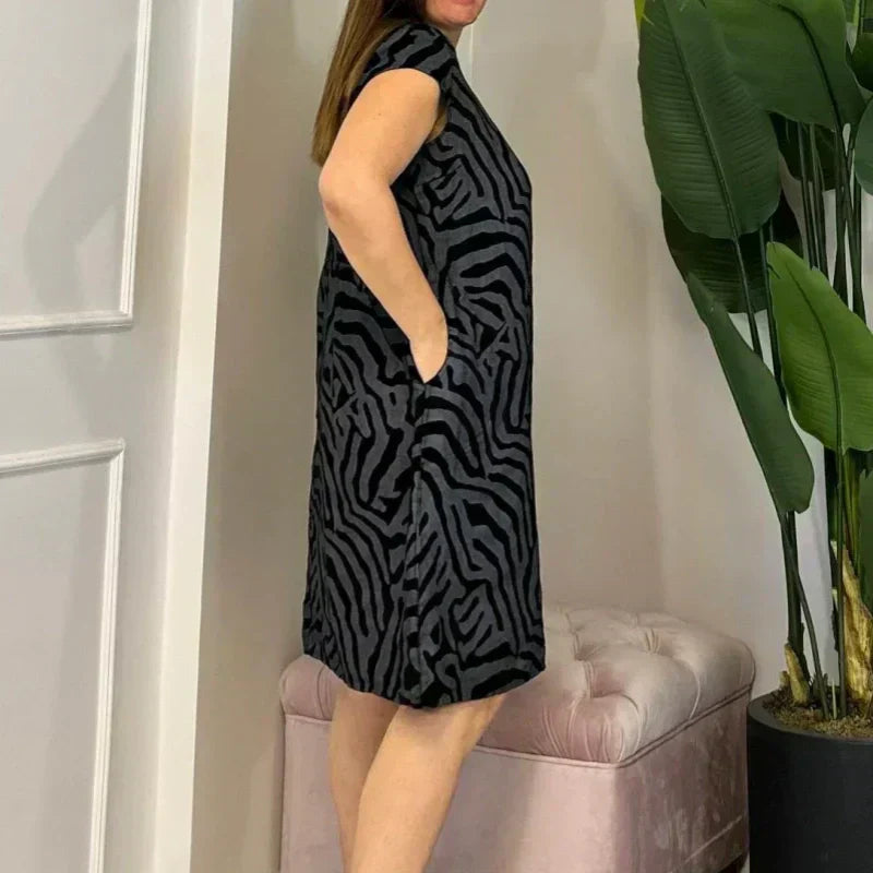 Alma | Blumiges Boho-Kleid