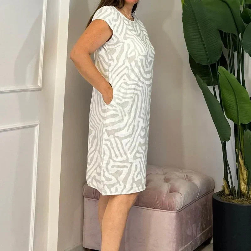 Alma | Blumiges Boho-Kleid