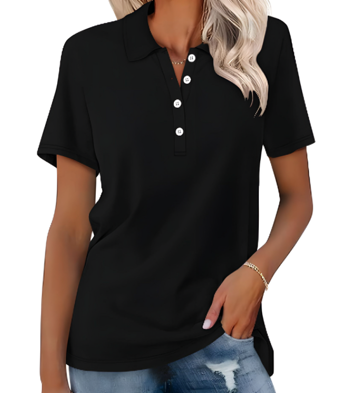 Luretta | Klassisch geschnittenes Poloshirt
