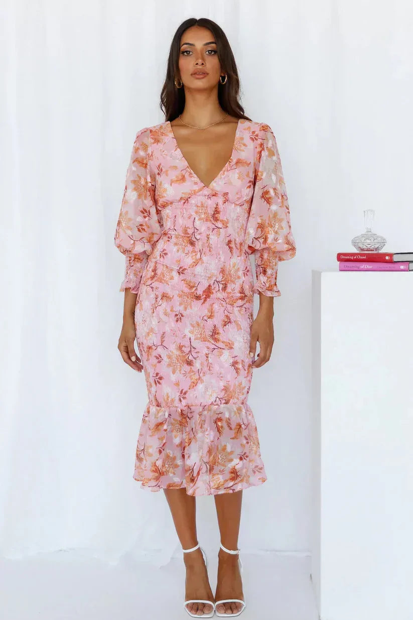 Millie | Atemberaubendes Blumenkleid