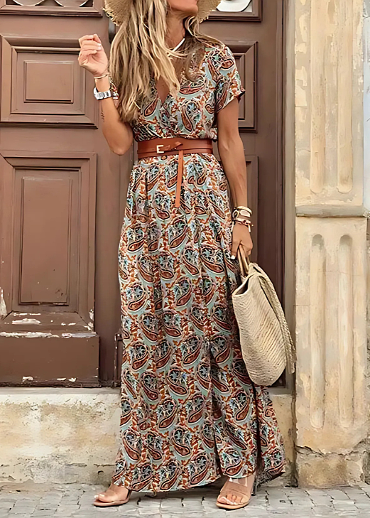 Vera | Elegantes Boho-Maxikleid