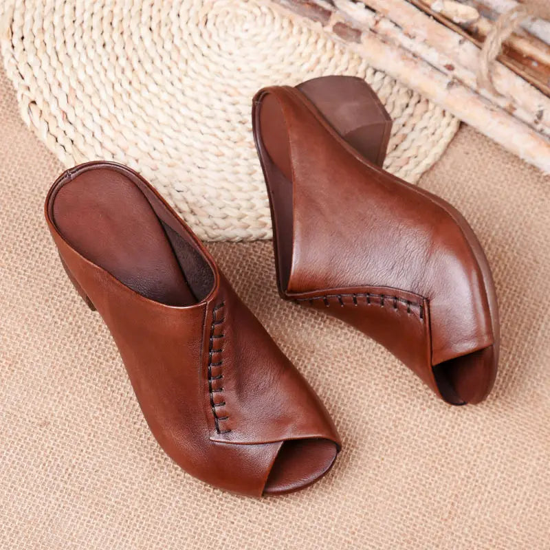 Stevie | Leder Komfort Sandalen
