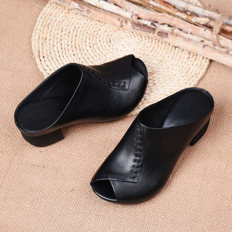 Stevie | Leder Komfort Sandalen