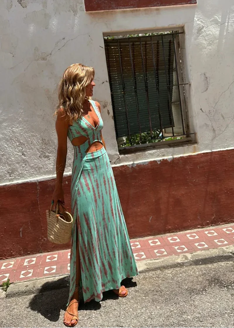 Ibiza | Maxi-Tie-Dye-Kleid