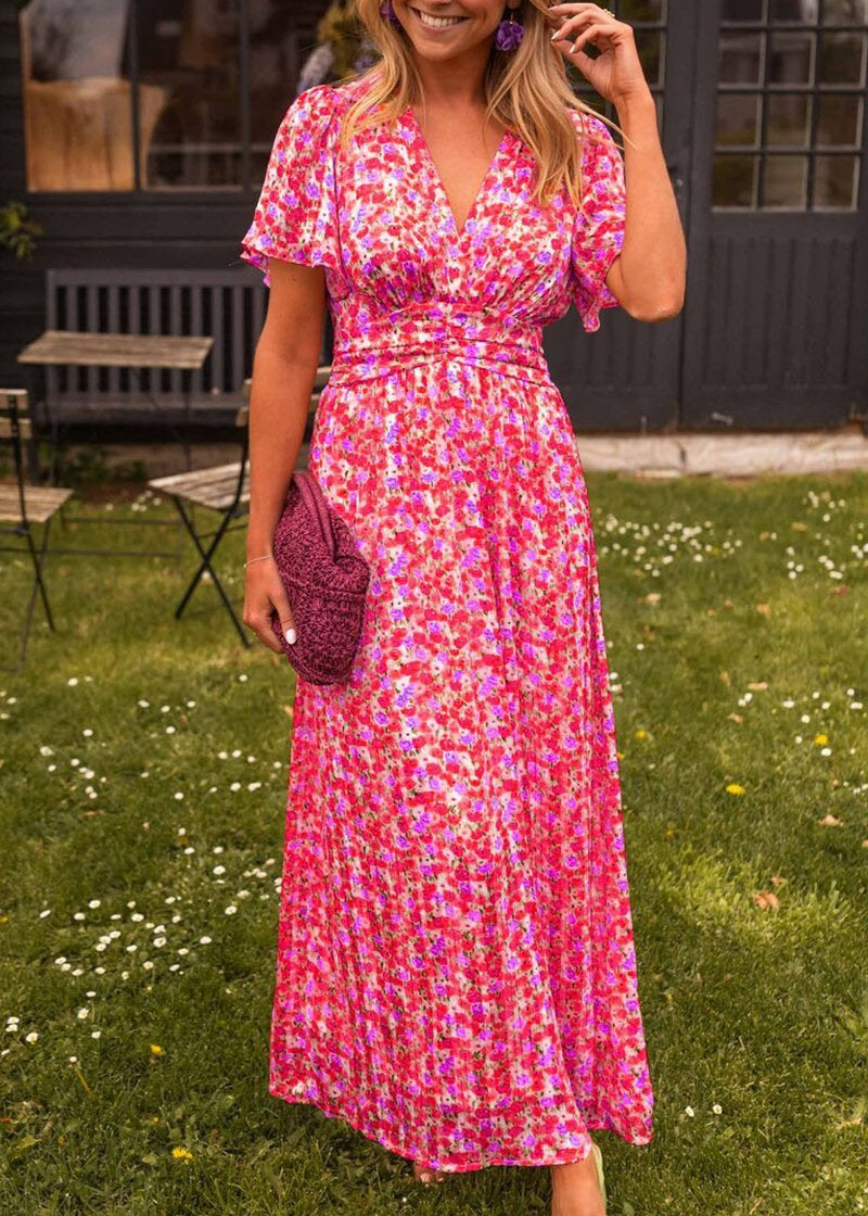 Sandie | Perfektes Blumenkleid für den Frühling