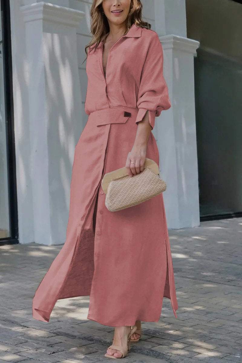 Wiola | Fließendes langes Kleid