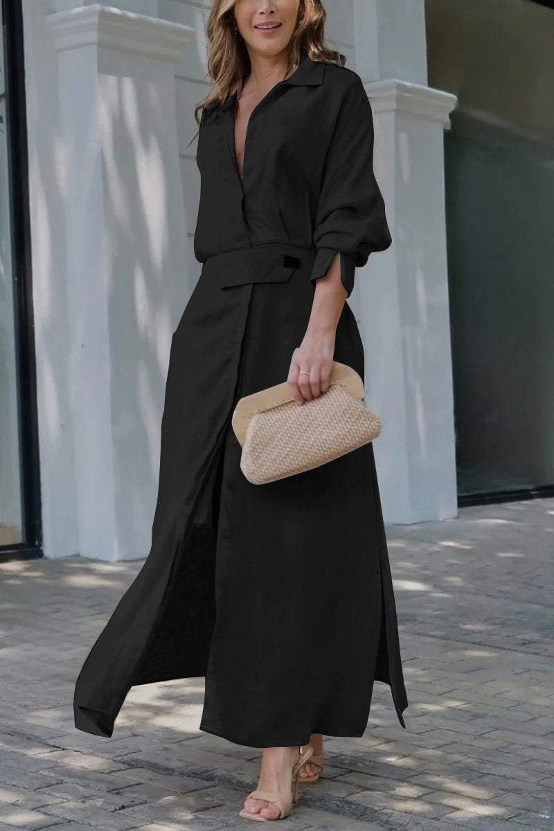 Wiola | Fließendes langes Kleid