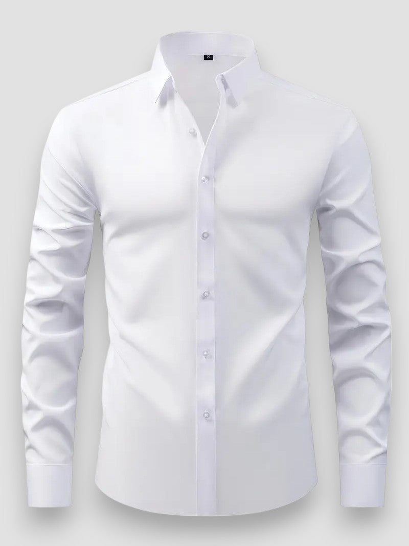 Lucas | Slim-Fit Hemd mit langen Ärmeln