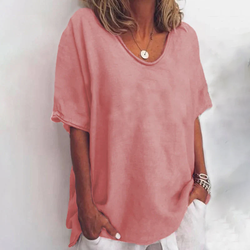 Aurora | Weiche Drapierte Bluse