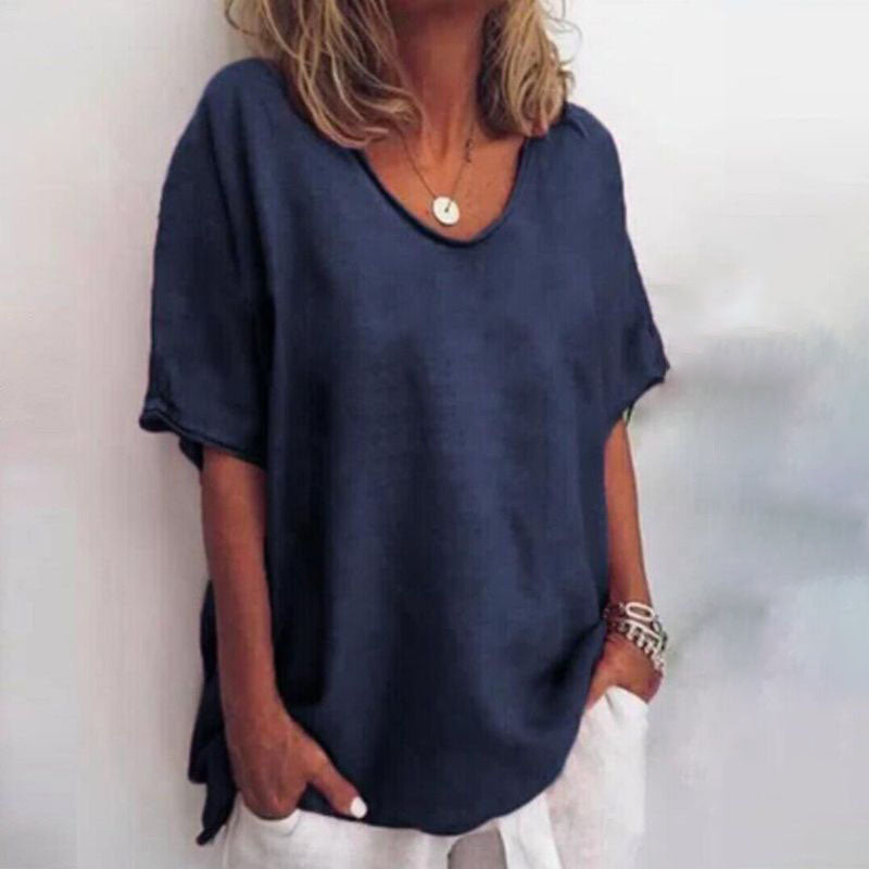 Aurora | Weiche Drapierte Bluse