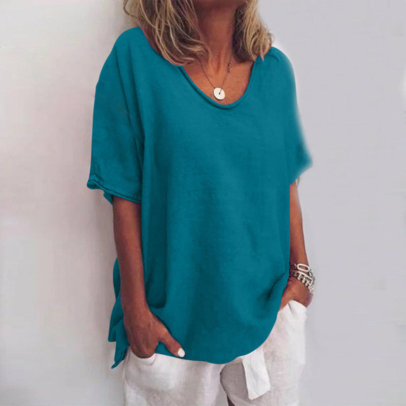 Aurora | Weiche Drapierte Bluse