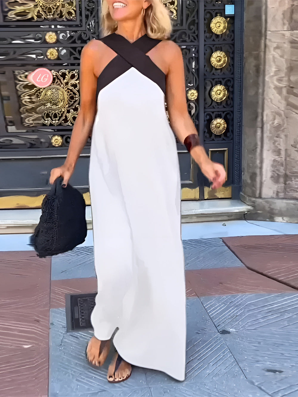 Julietta | Kleid mit gedrehtem Vorderteil