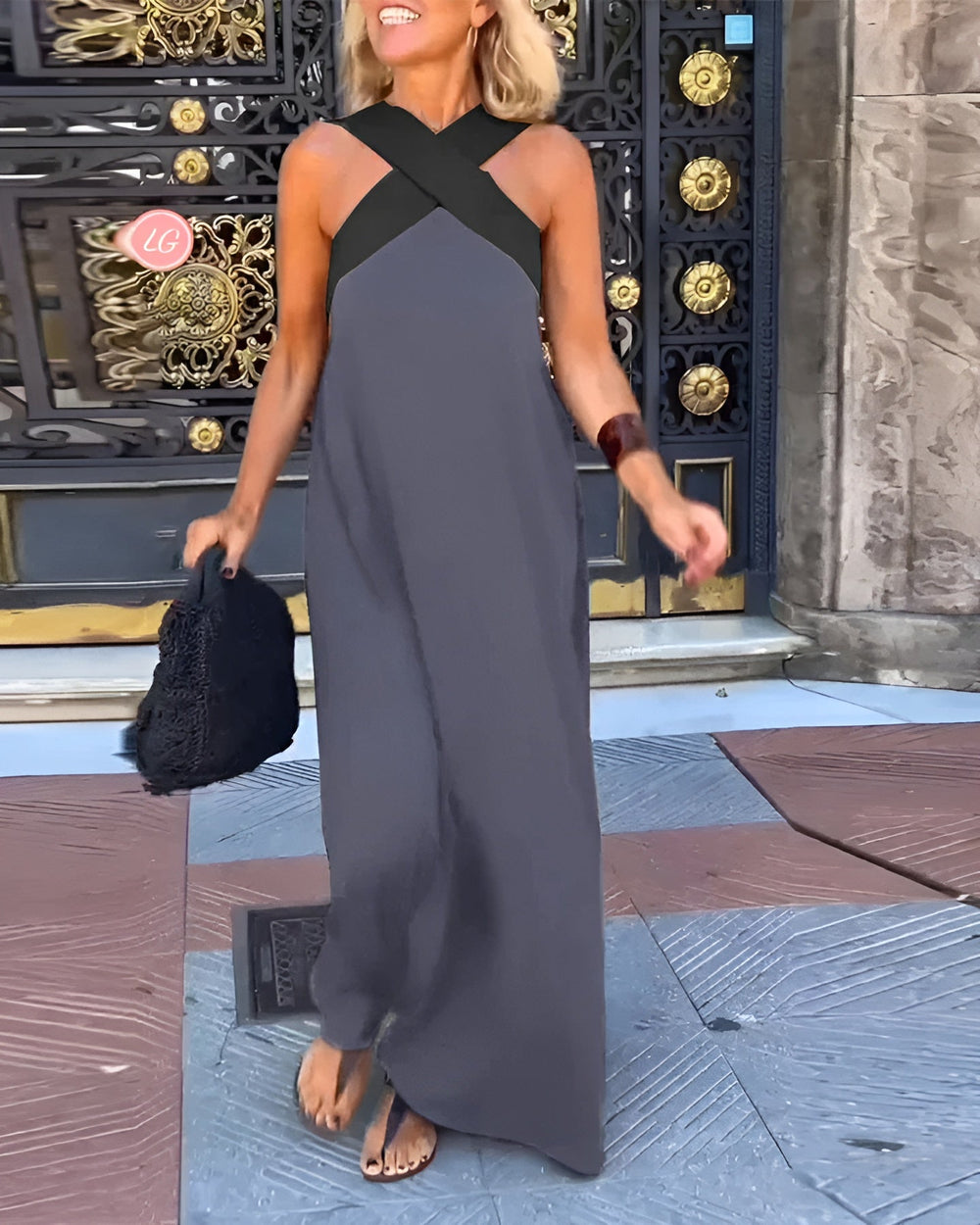 Julietta | Kleid mit gedrehtem Vorderteil