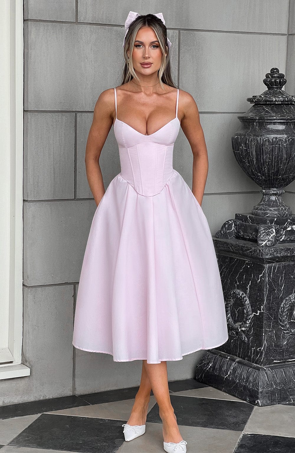 Grace | Corset Midikleid