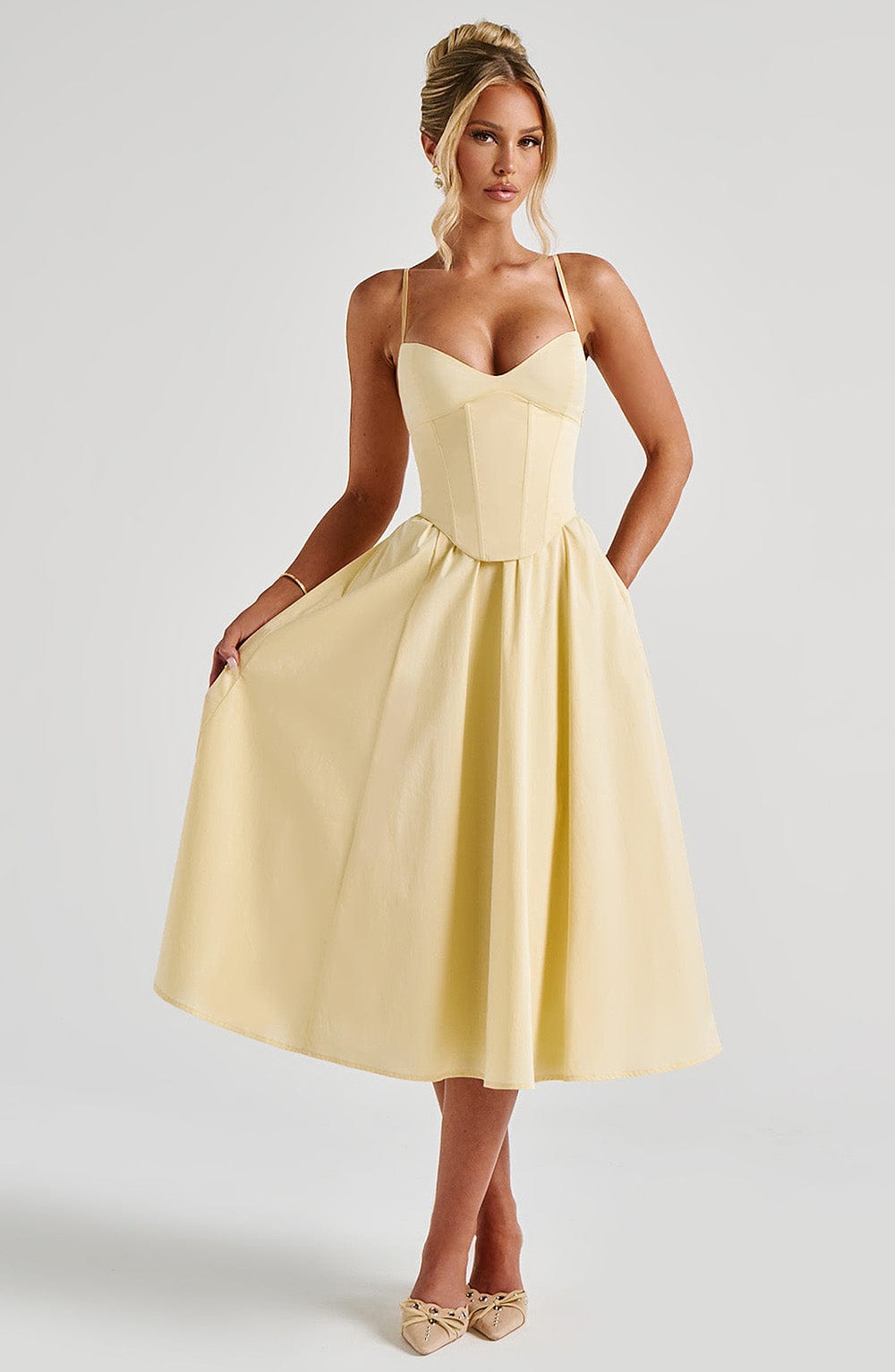 Grace | Corset Midikleid