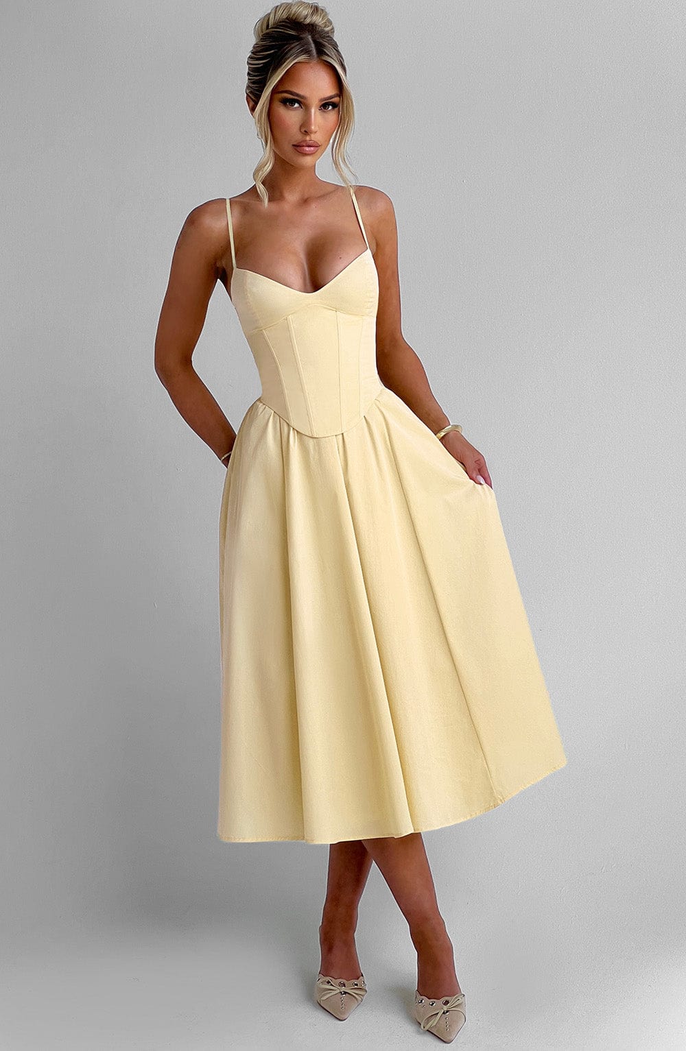 Grace | Corset Midikleid
