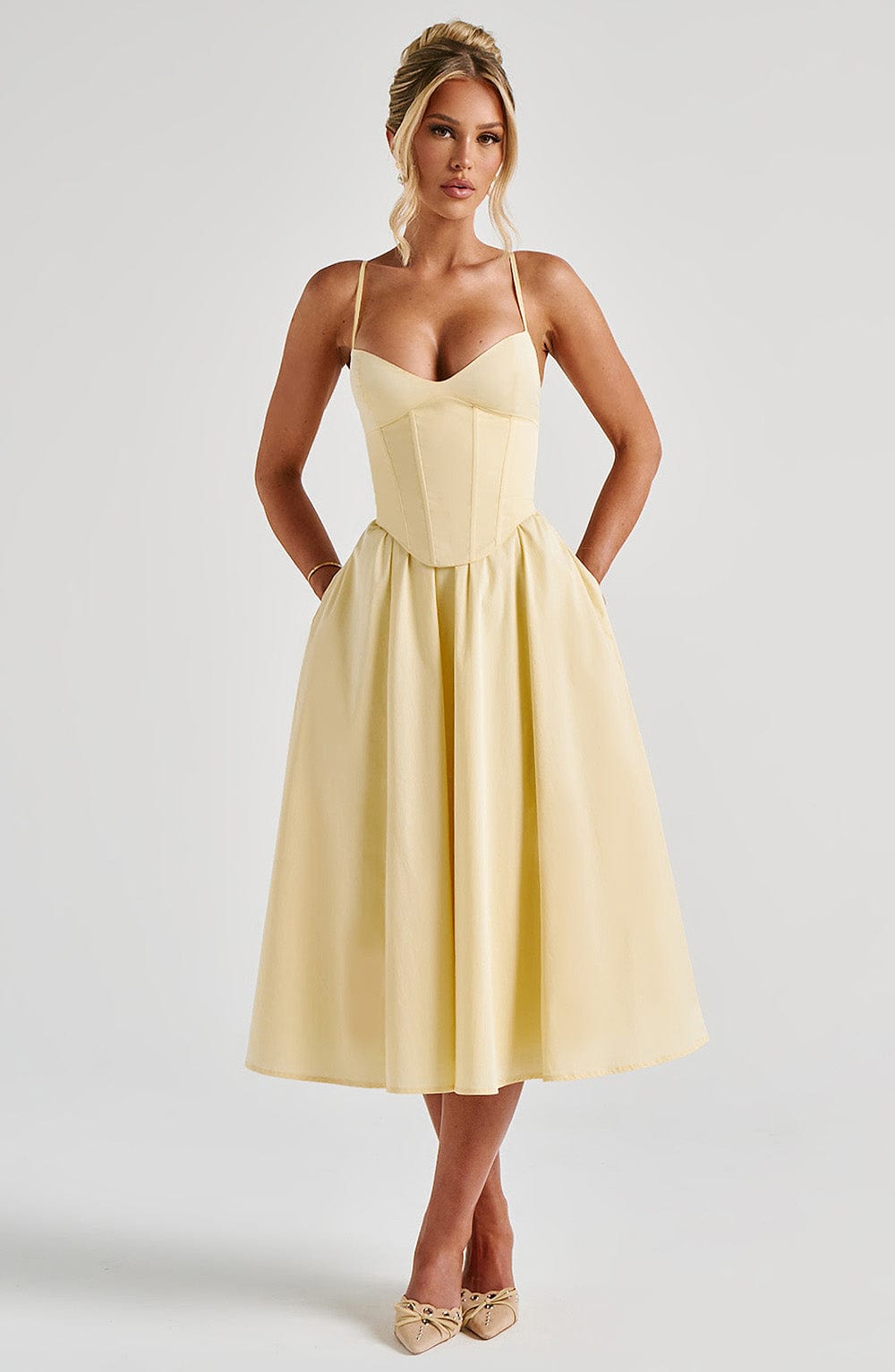 Grace | Corset Midikleid