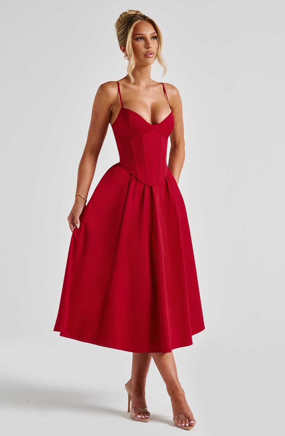 Grace | Corset Midikleid