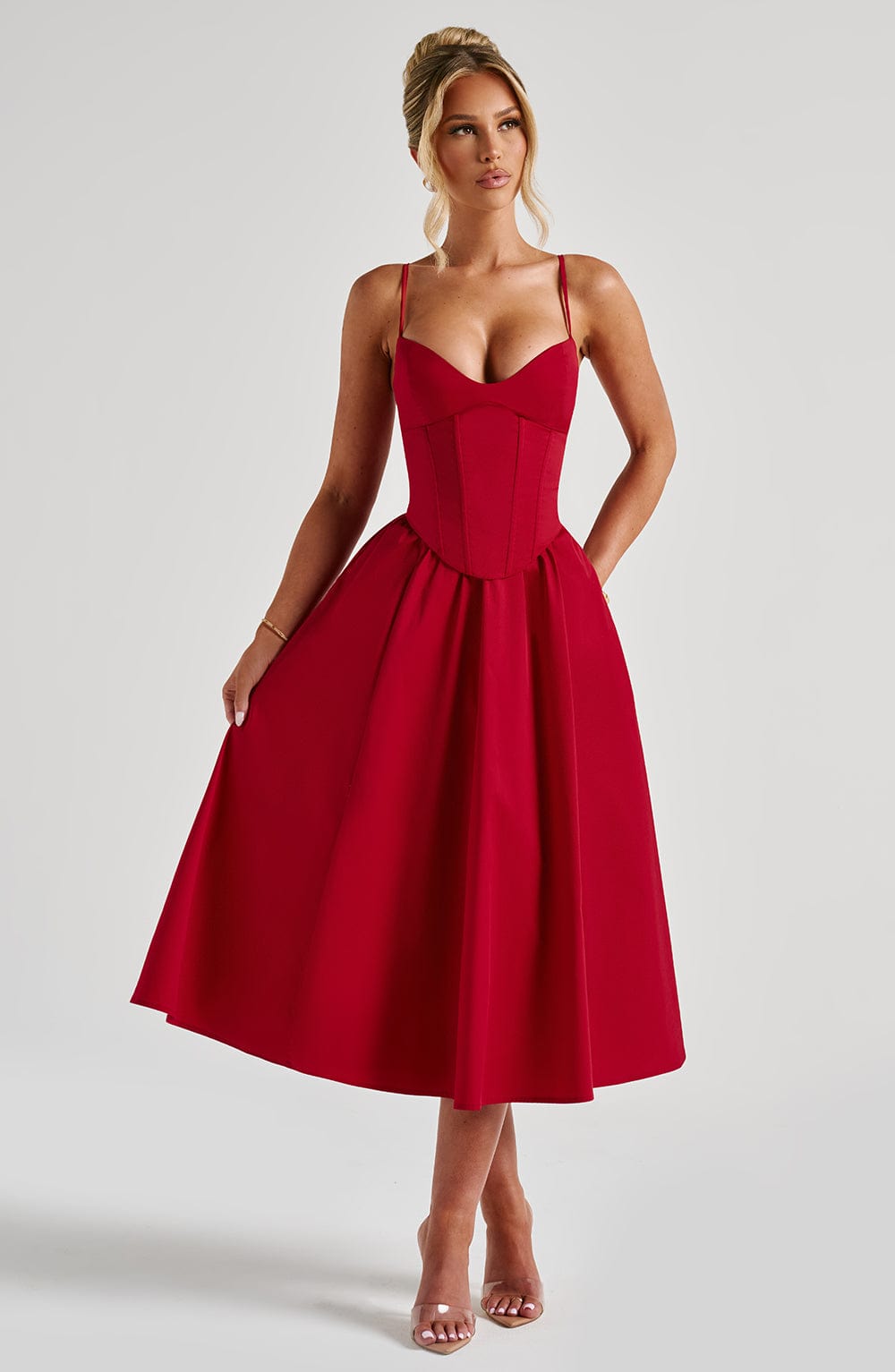 Grace | Corset Midikleid