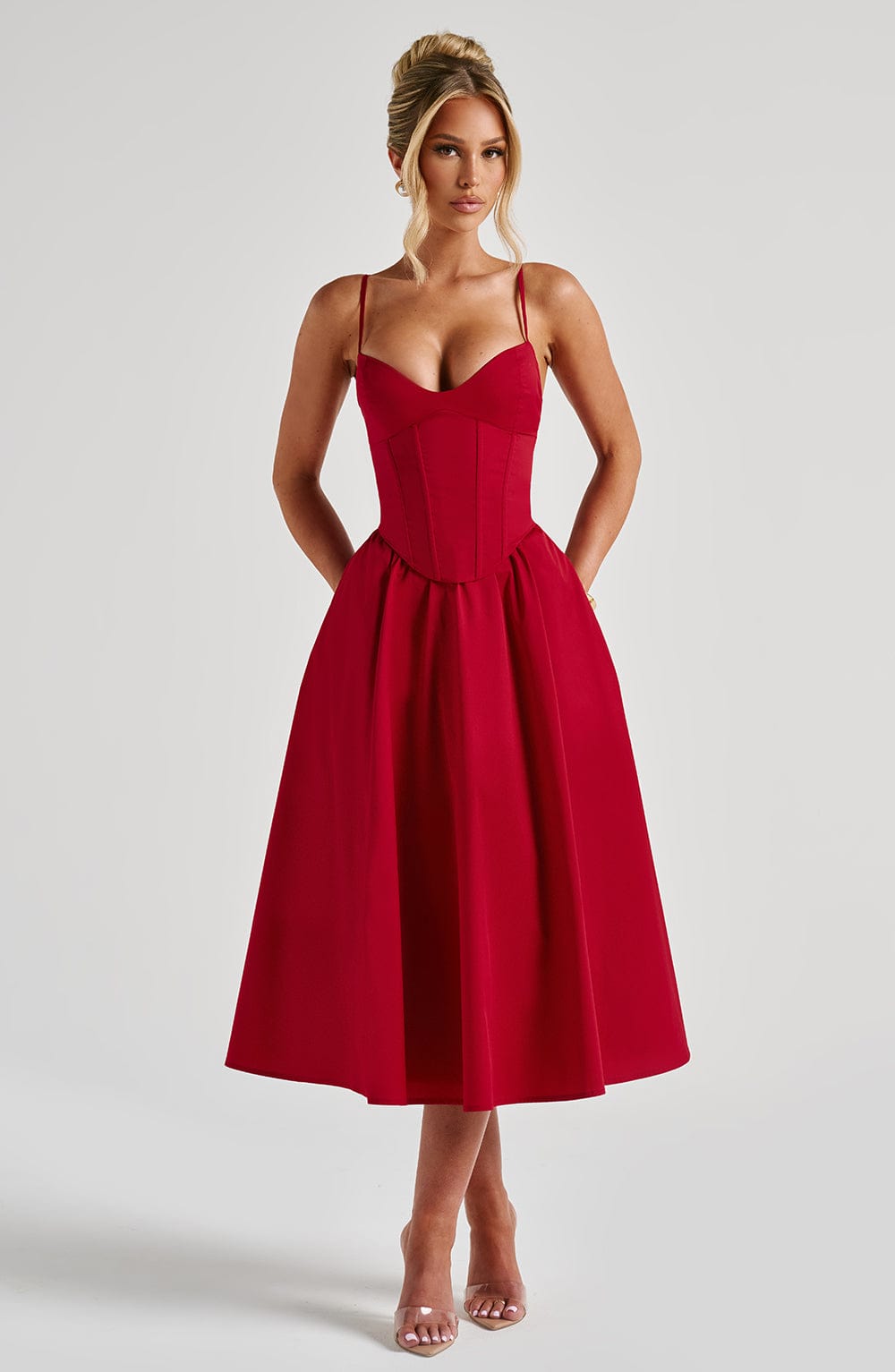 Grace | Corset Midikleid