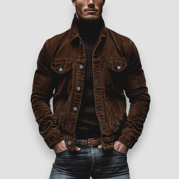Sven | Retro Cordjacke