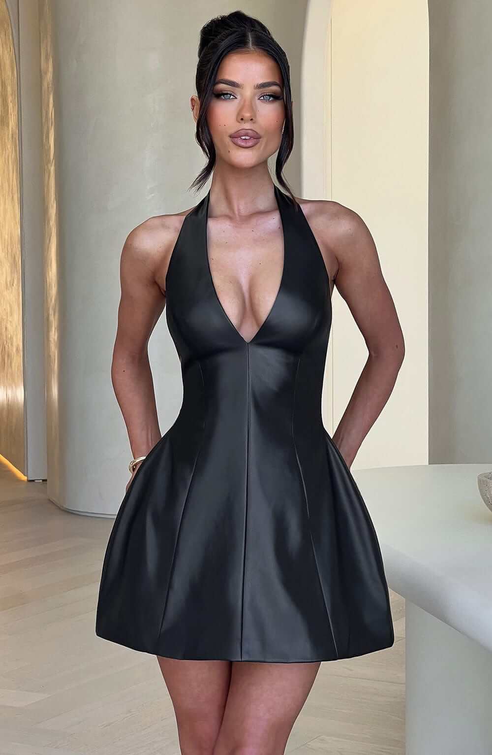 Fenvia | Lederkleid