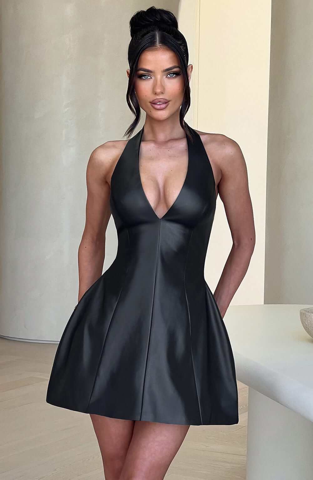 Fenvia | Lederkleid