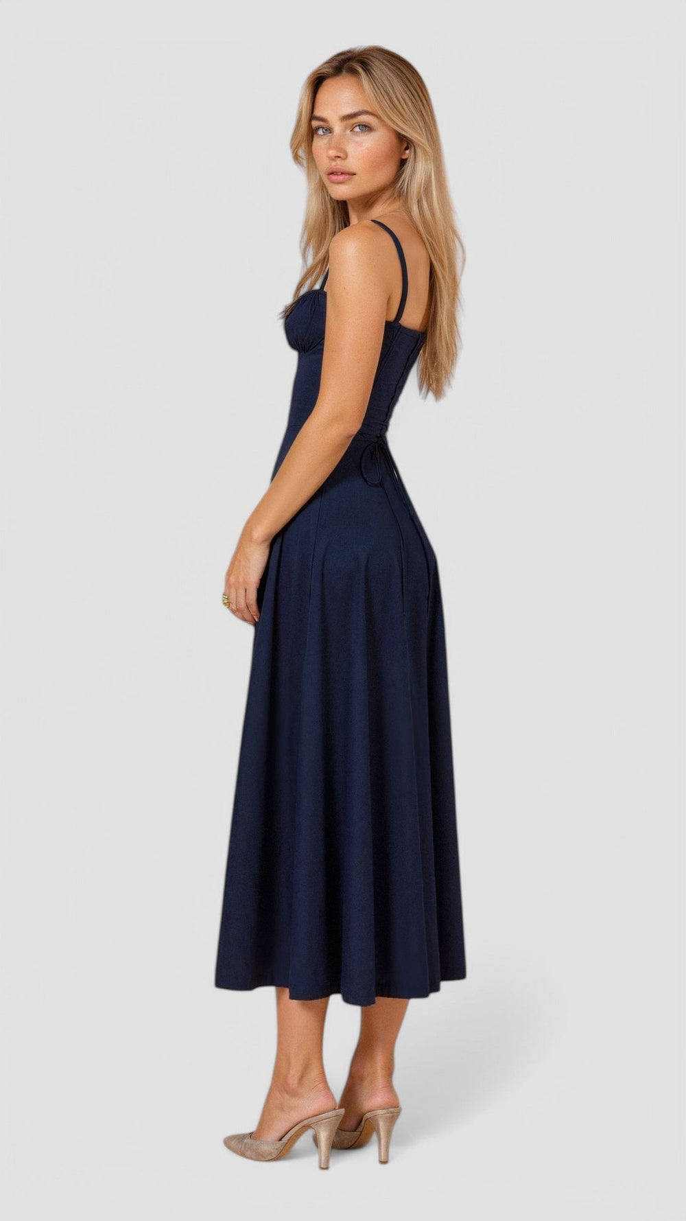 Cianna | Midikleid mit Korsett