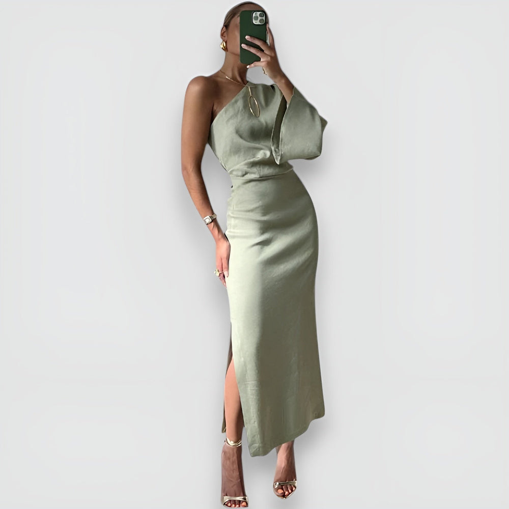 Zara | Schulterfreies Kleid