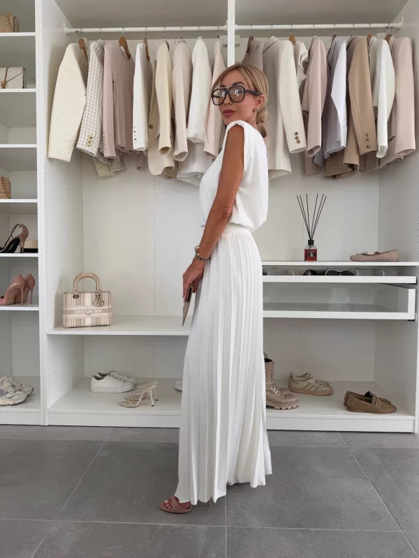 Sasha | Zweiteiliges Outfit aus Bluse und Hose