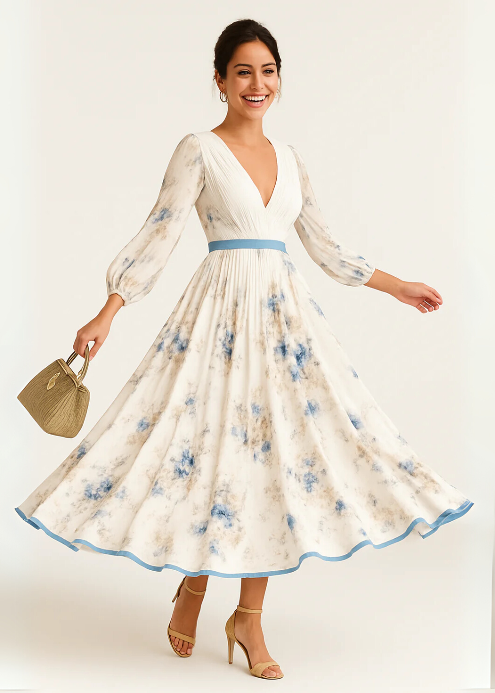 Arisbeth | Zeitloses Blumenkleid
