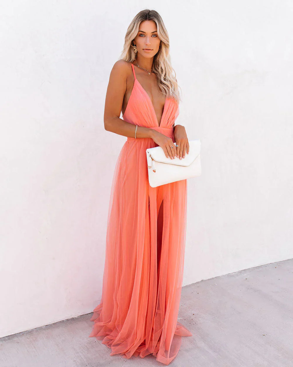 Maxikleid 'Petal Dust'