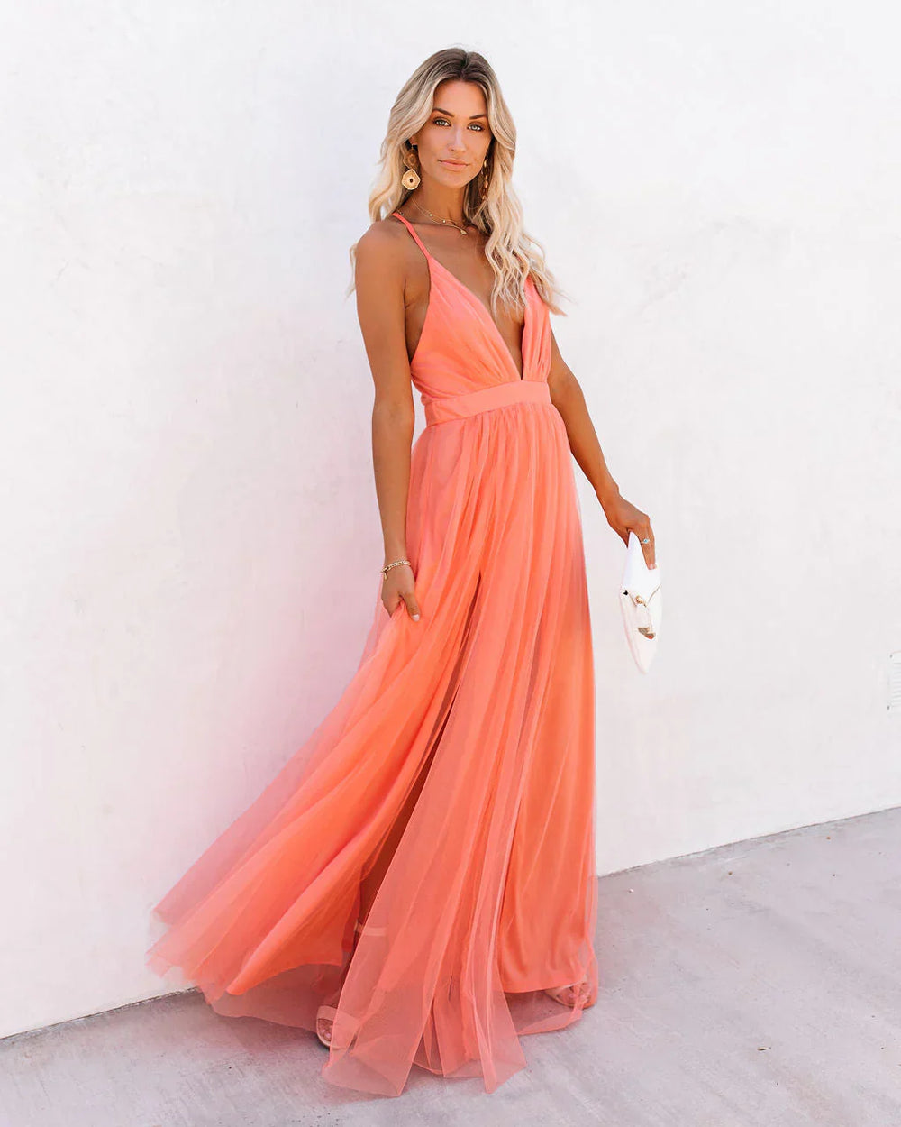 Maxikleid 'Petal Dust'