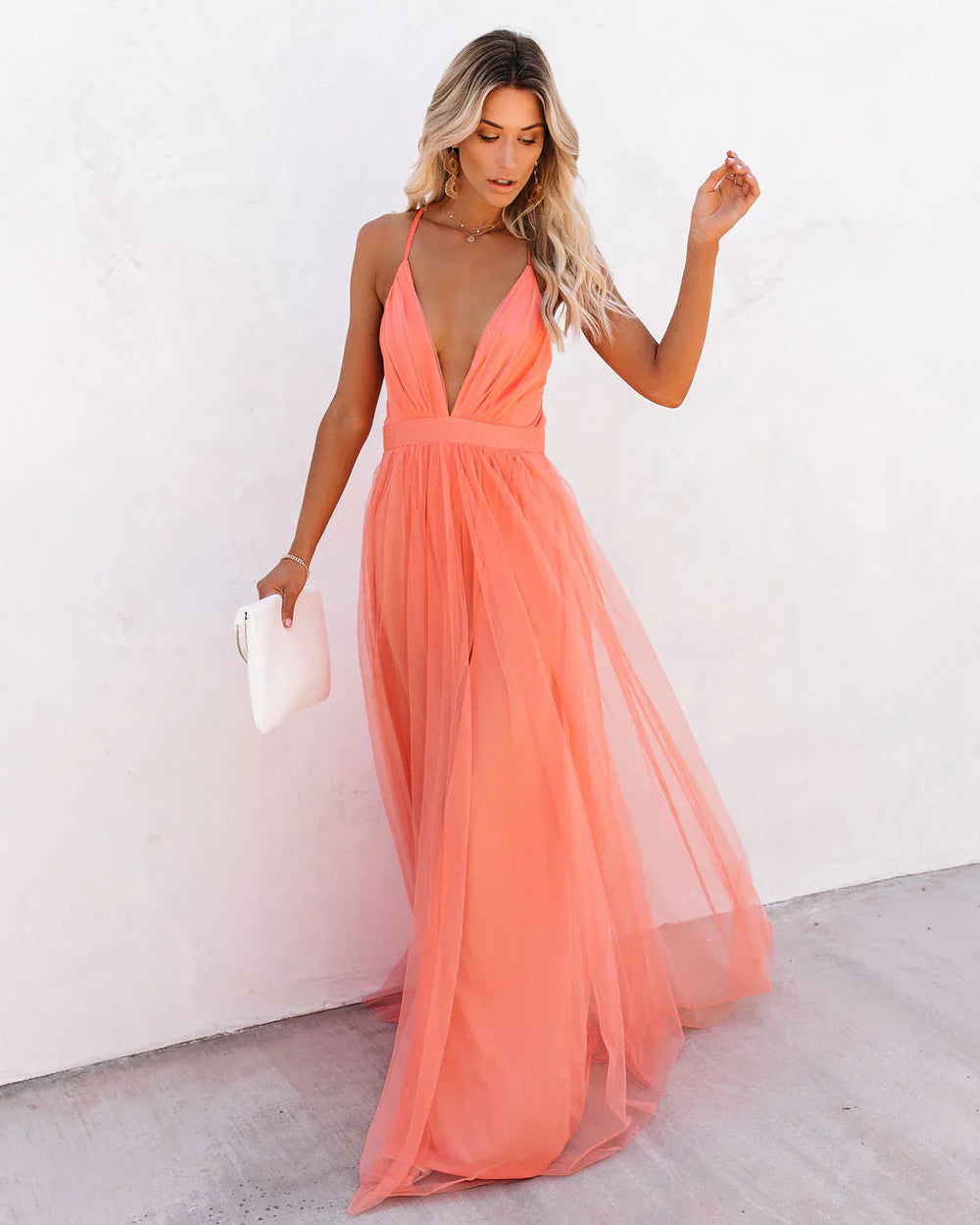 Maxikleid 'Petal Dust'