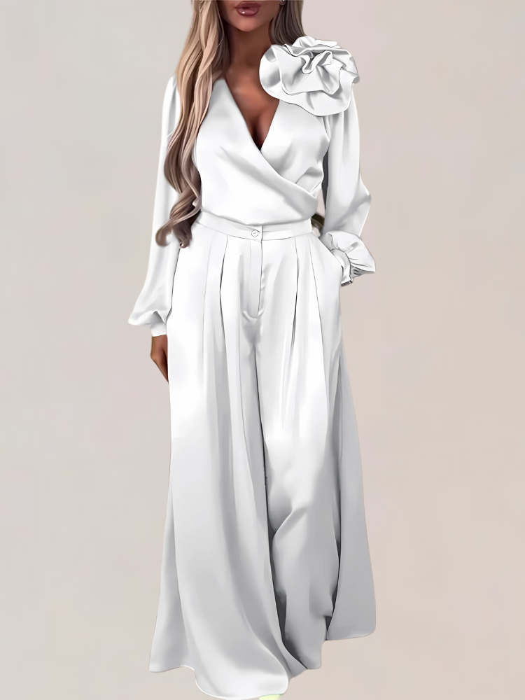 Camessia | Seidiges Twin-Set