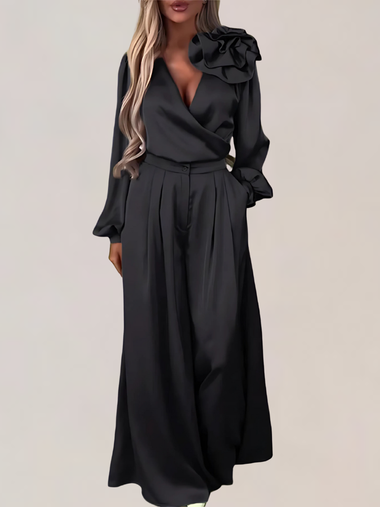 Camessia | Seidiges Twin-Set