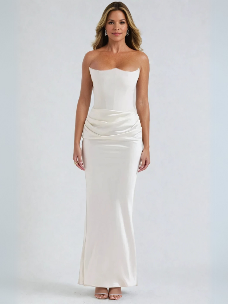 Elena | LUXURIÖSES MAXIKLEID