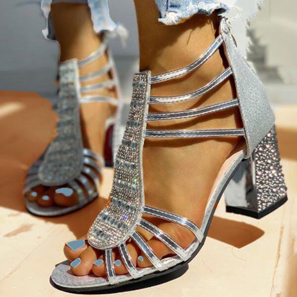Abigail | Graziöse Komfort High Sandalen