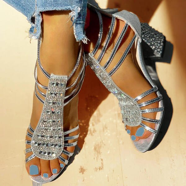 Abigail | Graziöse Komfort High Sandalen